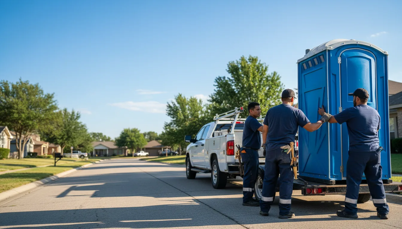 Portable Toilet Rental in La Crosse, KS near me